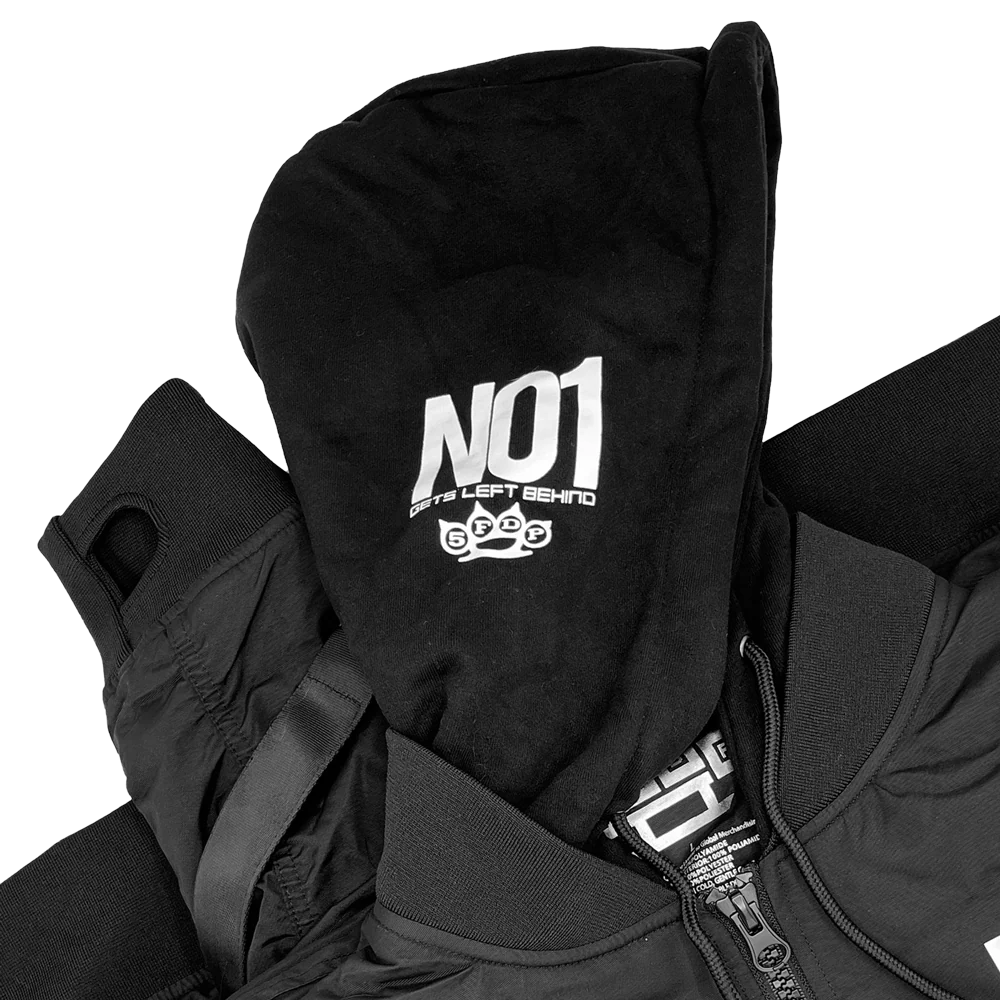 GY6 Tech Bomber Jacket - Black - Image 6
