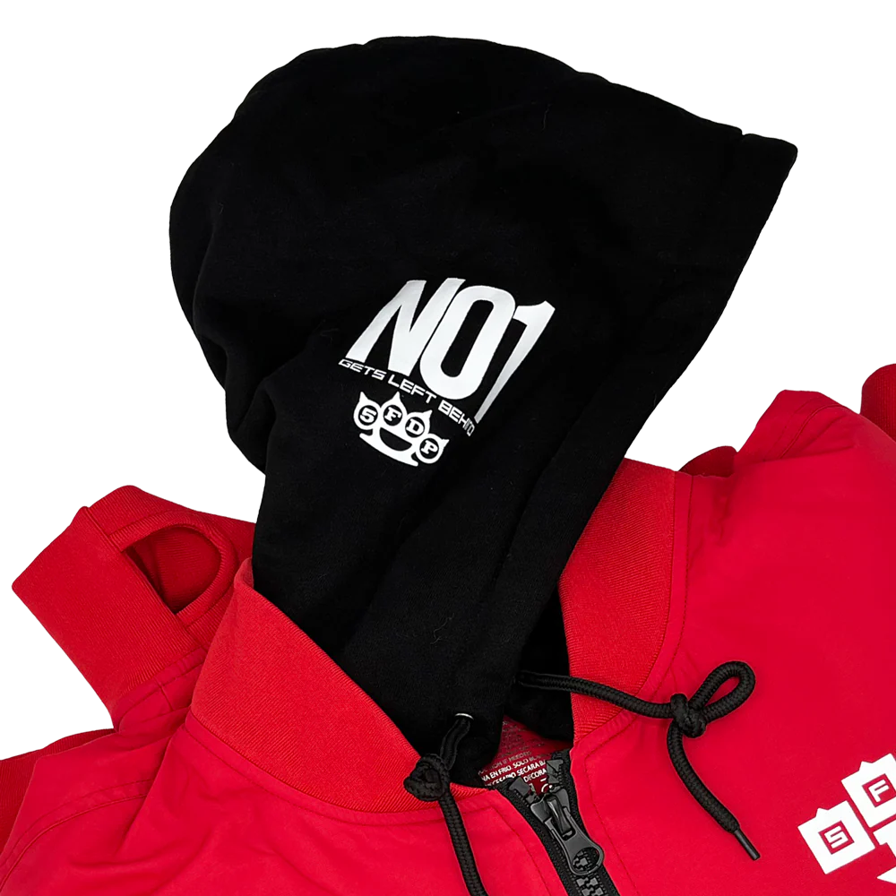 GY6 Tech Bomber Jacket - Red - Image 8