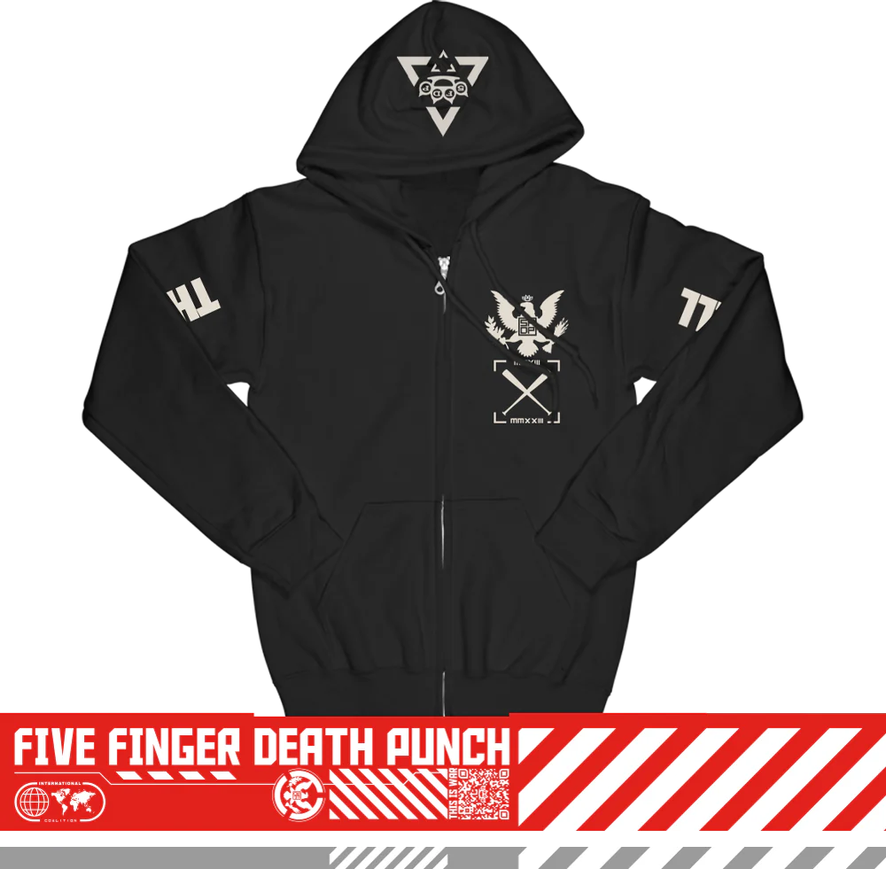 Wrong Side of Heaven Anniversary Black Zip Hoodie - Image 4